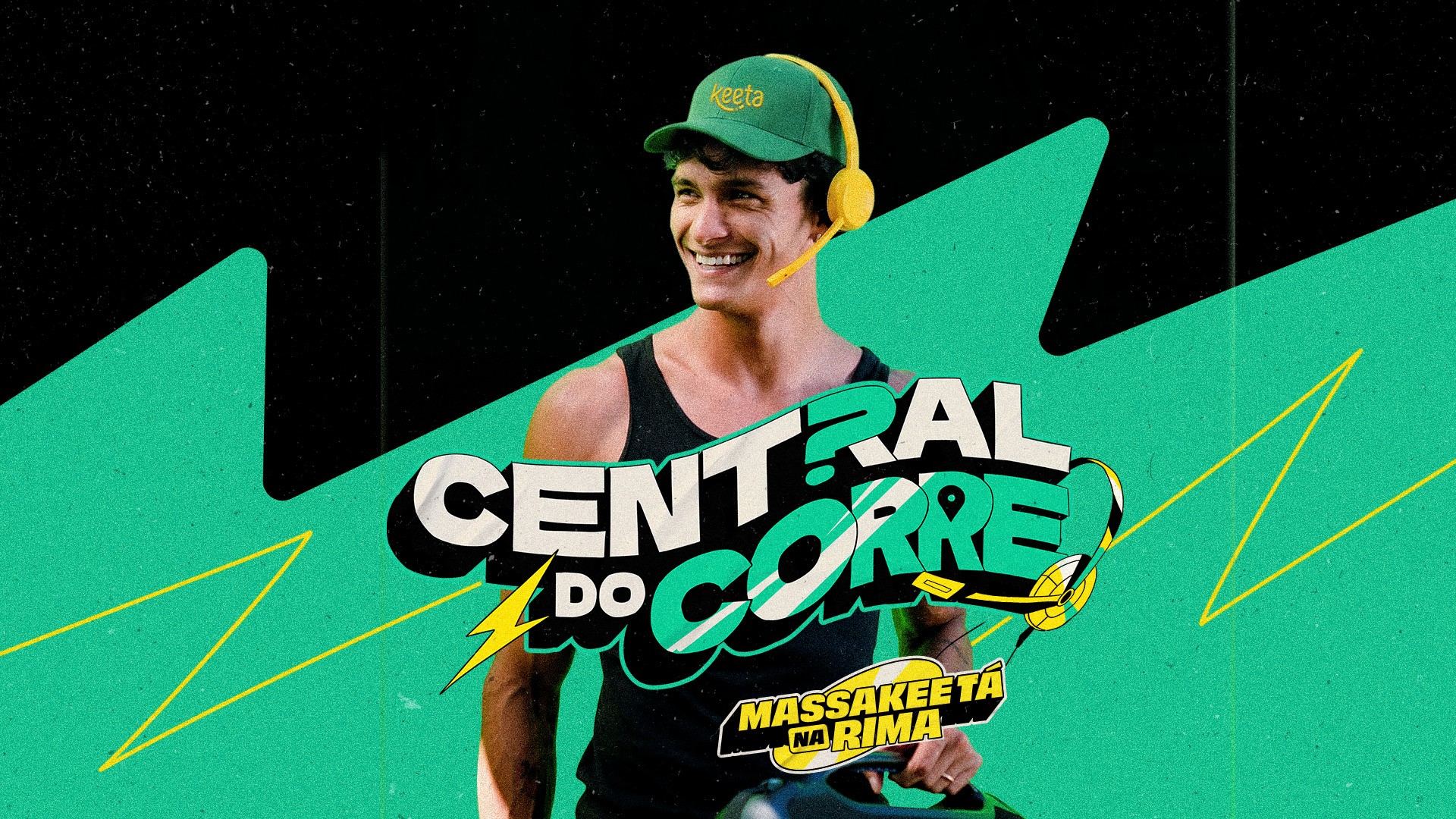 Central do Corre Keeta: rimas transformam dúvidas em conexão